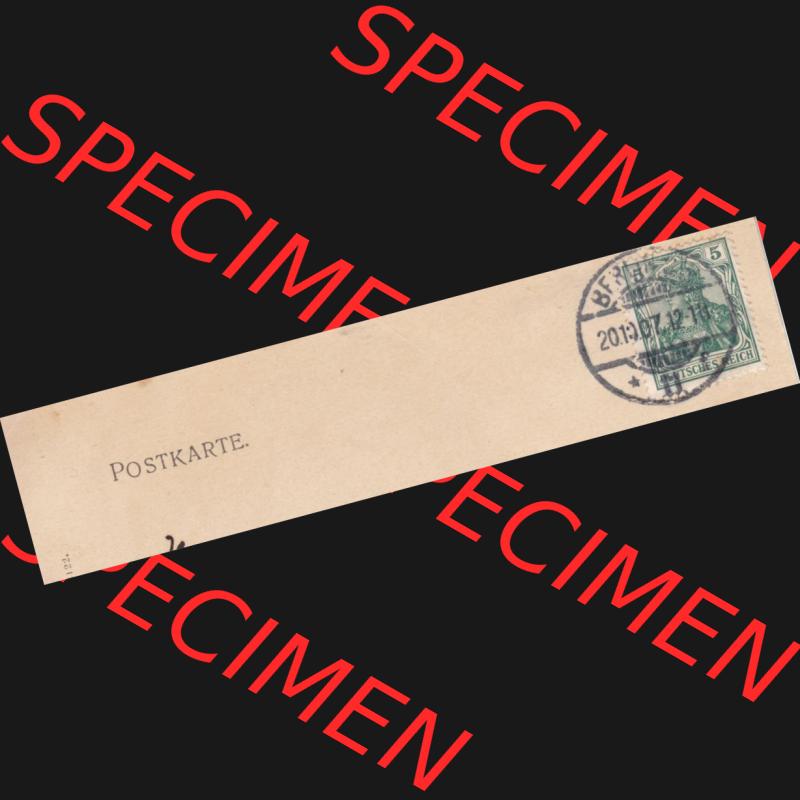 Ansichtskarten aus dem Deutschen Reich, Berlin-Tiergarten 1907, OKT 07, Berlin Thiergarten (3) Sammlung