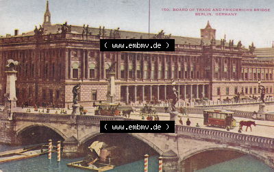 Ansichtskarten aus dem Deutschen Reich, Berlin-Mitte, Friedrichstrasse Berlin, Friedrichsbrücke, Deutschland (1) Sammlung