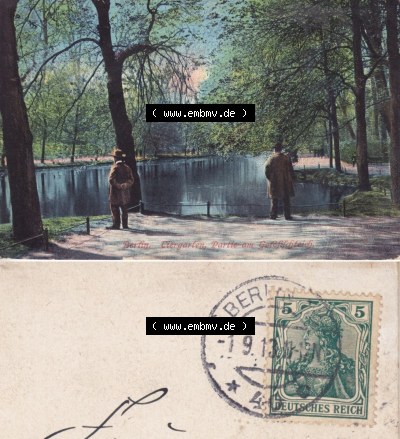 Ansichtskarten aus dem Deutschen Reich, Berlin-Tiergarten 1913_T~2 (1) Sammlung