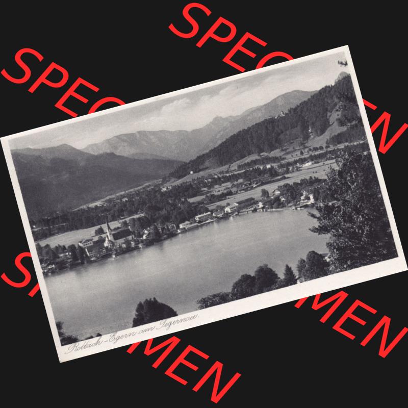 Ansichtskarten aus dem Deutschen Reich, Königreich Bayern, Landkreis Miesbach, Stadt Tegernsee, Sammlung Tegernsee allgemein vor 1945, ungelaufen, 132, Rottach... Sammlung