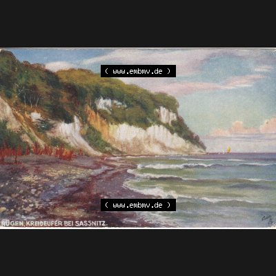 Ansichtskarten aus dem Deutschen Reich, Pommern, Insel Rügen 1910-1930, Aus Sammlung Rügen, Tucks Postkarte Insel Rügen (1) Sammlung