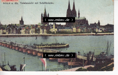 Ansichtskarten aus dem Deutschen Reich, Preußen, Provinz Rheinland, Stadt Köln, Sammlung Köln allgemein vor 1945, 1909, Köln... Sammlung