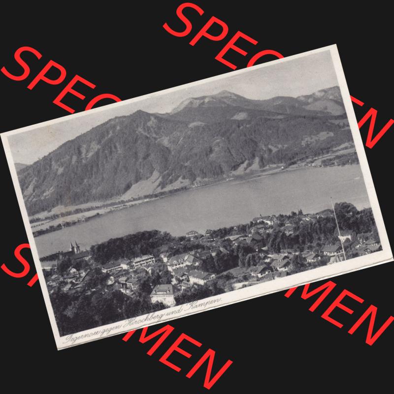 Ansichtskarten aus dem Deutschen Reich, Königreich Bayern, Landkreis Miesbach, Stadt Tegernsee, Sammlung Tegernsee allgemein vor 1945, ungelaufen, 125, Tegernsee... Sammlung