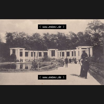 Ansichtskarten aus dem Deutschen Reich, Berlin-Tiergarten 1900-1930, ungelaufen, Im Tiergarten, Rosengarten, ungelaufen (1) Sammlung
