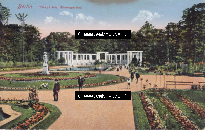 Ansichtskarten aus dem Deutschen Reich, Berlin-Tiergarten Tiergarten im Rosengarten (1) Sammlung