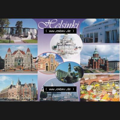Ansichtskarte Finnland, Stadt Helsinki: Helsinki Helsingfors, Schloß (1) Sammlung