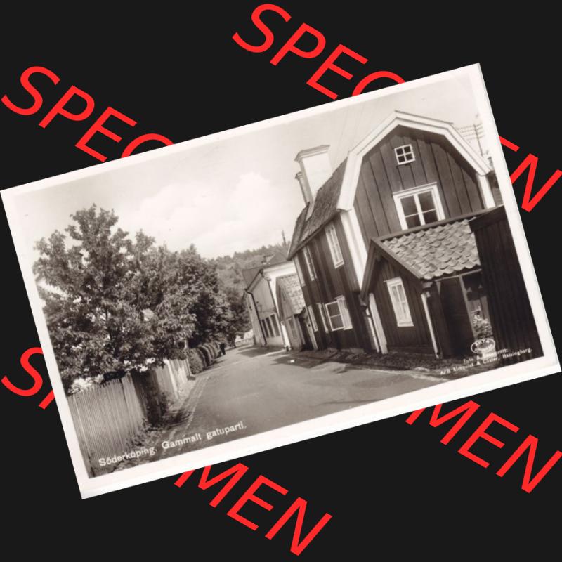 Ansichtskarte Schweden, Allgemein: Söderköping Gammalt galuparti (1) Sammlung