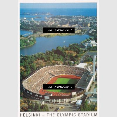 Ansichtskarte Finnland, Stadt Helsinki: Helsinki, Das Olympische Stadium (1) Sammlung