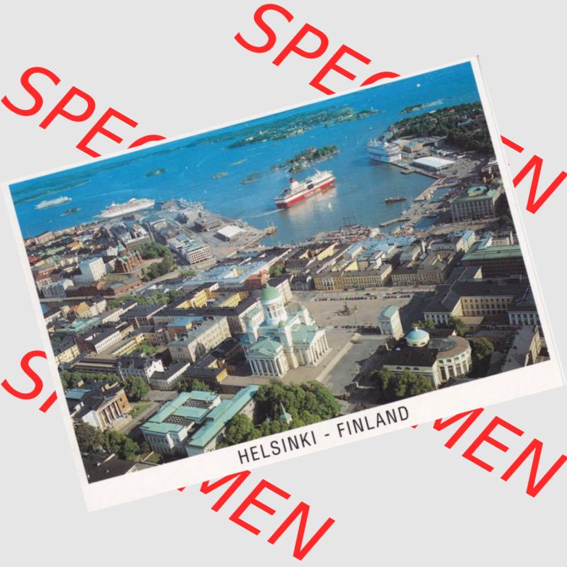 Ansichtskarte Finnland, Stadt Helsinki: Helsinki South Harbour und Kathedrale (1) Sammlung