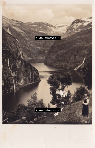 Ansichtskarte bzw. Postkarte aus Norwegen / Norge Sammlung