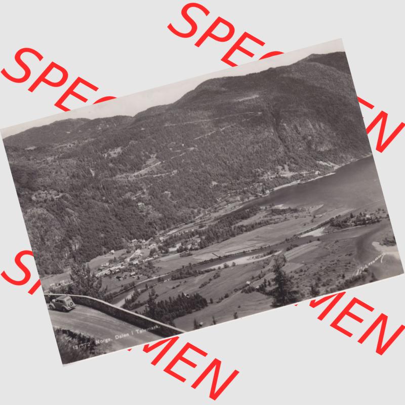 Ansichtskarte Norwegen Dalen i. Telemark Norge II.. Ansichtskarte bzw. Postkarte aus Norwegen / Norge alte Dalen i. Telemark Norge - Postkarte in s/w.... Sammlung