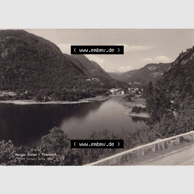 Ansichtskarte Norwegen Dalen i. Telemark Norge IV.. Ansichtskarte bzw. Postkarte aus Norwegen / Norge alte Dalen i. Telemark Norge - Postkarte in s/w.... Sammlung