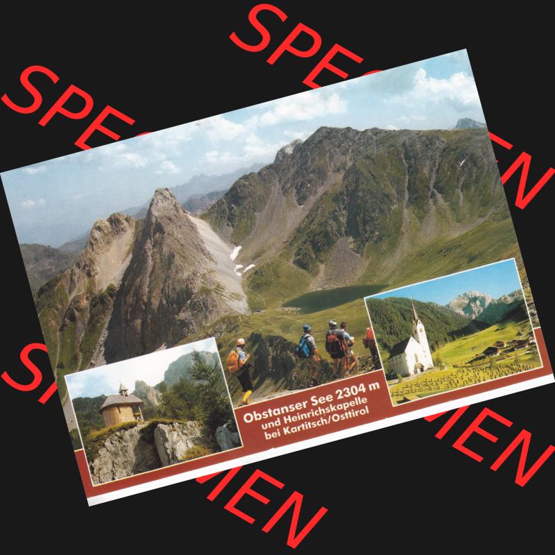 Ansichtskarte Österreich / Austria, Bundesland Tirol Obstanser See 2304m, Karnischen Alpen Osttirol (1) Sammlung
