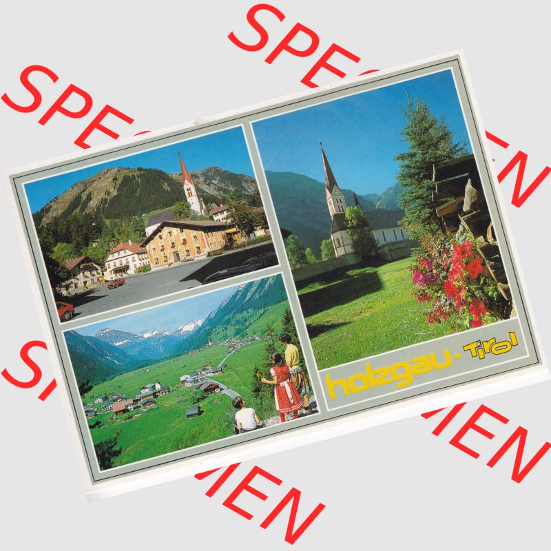 Ansichtskarte Österreich / Austria, Bundesland Tirol Holzgau 1103m im Lechtal (1) Sammlung