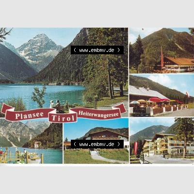 Ansichtskarte Österreich / Austria, Bundesland Tirol Plansee, Tirol, Heiterwangersee (1) Sammlung