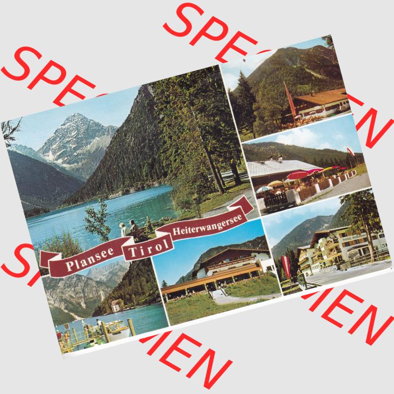 Ansichtskarte Österreich / Austria, Bundesland Tirol Plansee, Tirol, Heiterwangersee (1) Sammlung