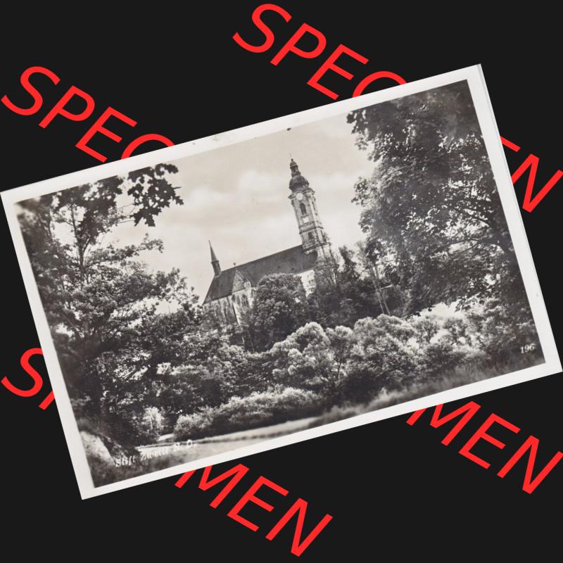 Ansichtskarte Österreich / Austria, Bundesland Niederösterreich: Unsortiert in s/w Schwarzweiß Stift Zwettl, Aussenansicht Niederösterreich (1) Sammlung
