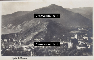Ansichtskarte Österreich / Austria, Bundesland Niederösterreich: Unsortiert in s/w Schwarzweiß Spitz an der Donau (1) Sammlung