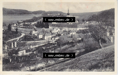 Ansichtskarte Österreich / Austria, Bundesland Niederösterreich: Unsortiert in s/w Schwarzweiß Heiligenkreuz, Cistercienser-Abtei... Sammlung