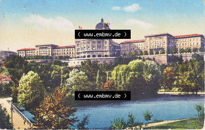 Ansichtskarte Schweiz, Karton Bern, Verwaltungskreis Bern-Mittelland, Stadt Bern, Lithografie vor 1945, 1914, Bern, Bundespalast,... Sammlung
