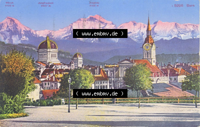 Ansichtskarte Schweiz, Karton Bern, Verwaltungskreis Bern-Mittelland, Stadt Bern, Lithografie vor 1945, 2396 Bern, Mönch, Jungfraujoch,... Sammlung