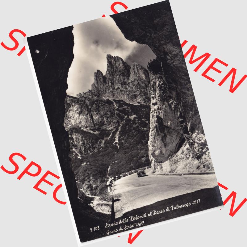 Ansichtskarte Italien s/w 1969, 1964, Dolomiten, Dolomitenstrasse (1) Sammlung