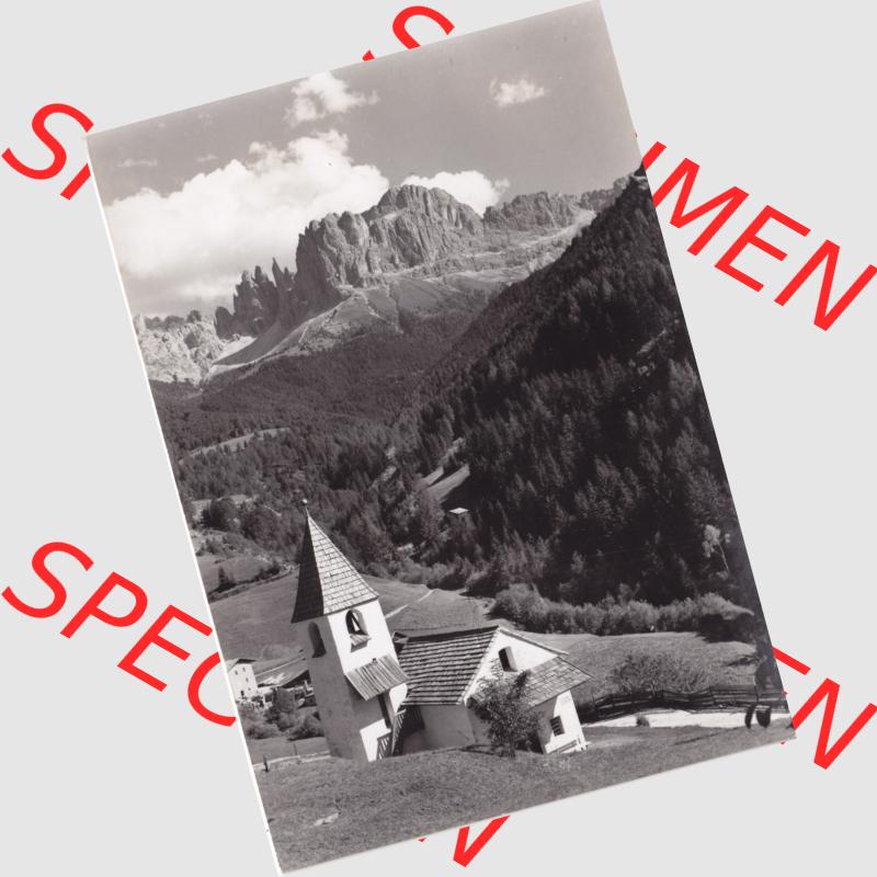 Ansichtskarte Italien s/w 1971, Dolomiten Rosengarten 298 aus Tiersertal (1) Sammlung