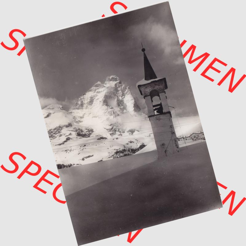 Ansichtskarte Italien s/w 1955, Dolomiten, Glockenturm (1) Sammlung