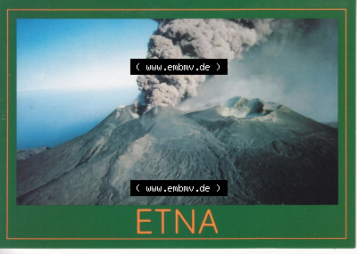 Ansichtskarte Italien Farbe Unsortiert, Vulkan Etna (1) Sammlung