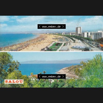 Ansichtskarte Spanien Allgemeine Übersicht in Farbe/Color: Costa Dorada. Ansichtskarte aus Spanien allgemein in Farbe, im online Katalog für private Ansichtskarten-Sammler,... Sammlung