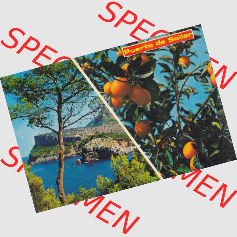 Ansichtskarte Spanien Allgemeine Übersicht in Farbe/Color: Puerto de Soller. Ansichtskarte aus Spanien allgemein in Farbe, im online Katalog für private Ansichtskarten-Sammler,... Sammlung