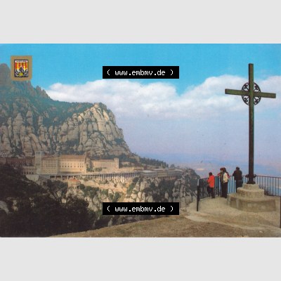 Ansichtskarte Spanien Allgemeine Übersicht in Farbe/Color: Montserrat in Barcelona. Ansichtskarte aus Spanien allgemein in Farbe, im online Katalog für private Ansichtskarten-Sammler,... Sammlung