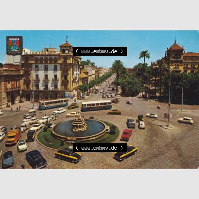 Ansichtskarte Spanien Sevilla, 1969, Sevilla. Ansichtskarte aus Spanien Sevilla in Farbe, im online Katalog für private Ansichtskarten-Sammler, Verwalte, Katalogisiere... Sammlung