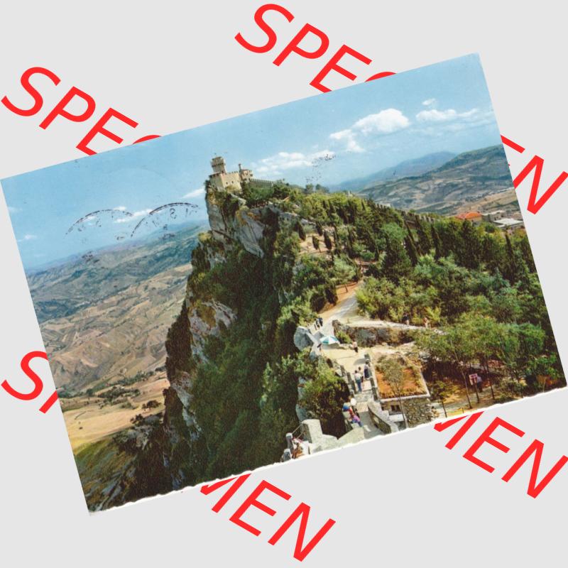 Ansichtskarte San Marino Zweiter Turm von San Marino III.. Ansichtskarte / Postkarte aus San Marino allgemein in Farbe, im online Katalog für private Ansichtskarten-Sammler,... Sammlung