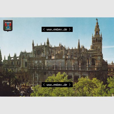 Ansichtskarte Spanien Sevilla, Kathedrale von Sevilla. Ansichtskarte aus Spanien Sevilla in Farbe, im online Katalog für private Ansichtskarten-Sammler, Verwalte, Katalogisiere... Sammlung