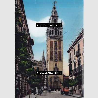 Ansichtskarte Spanien Sevilla, in Farbe / Color Tour La Giralda Sevilla. Ansichtskarte aus Spanien Sevilla in Farbe, im online Katalog für private Ansichtskarten-Sammler,... Sammlung