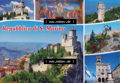 Ansichtskarte / Postkarte aus San Marino allgemein in Farbe Sammlung