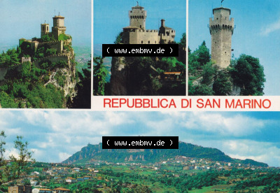 Ansichtskarte / Postkarte aus San Marino allgemein in Farbe Sammlung