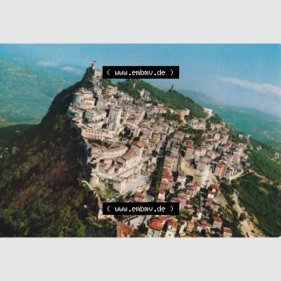 Ansichtskarte San Marino Dire kleinste Republik der Welt mitten in Italien. Ansichtskarte / Postkarte aus San Marino allgemein in Farbe, im online Katalog für private Ansichtskarten-Sammler,... Sammlung