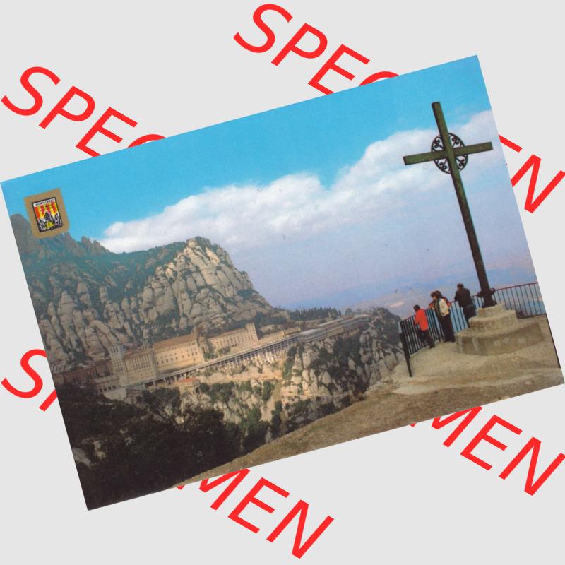 Ansichtskarte Spanien Allgemeine Übersicht in Farbe/Color: Montserrat in Barcelona. Ansichtskarte aus Spanien allgemein in Farbe, im online Katalog für private Ansichtskarten-Sammler,... Sammlung