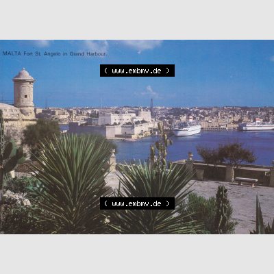 Ansichtskarte Spanien Allgemeine Übersicht in Farbe/Color: Malta Grand Harbour. Ansichtskarte aus Spanien allgemein in Farbe, im online Katalog für private Ansichtskarten-Sammler,... Sammlung