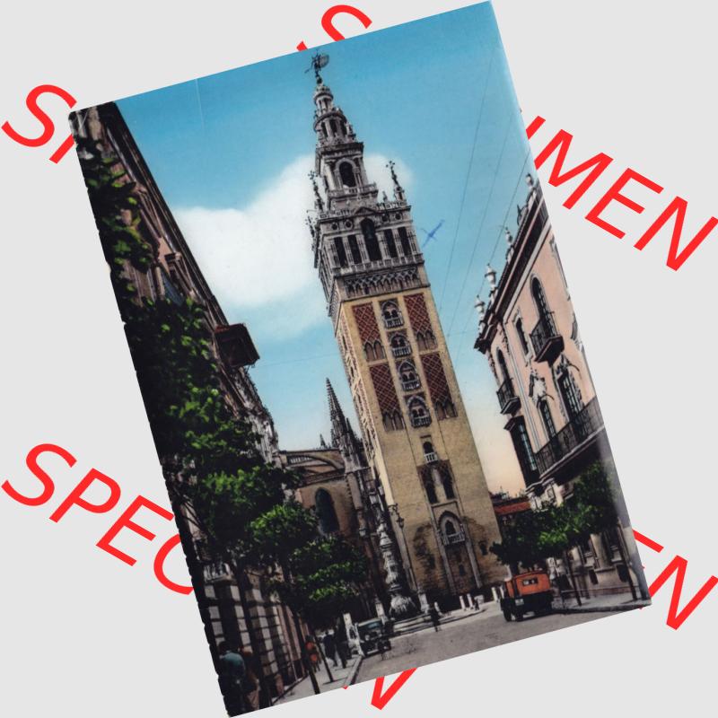 Ansichtskarte Spanien Sevilla, in Farbe / Color Tour La Giralda Sevilla. Ansichtskarte aus Spanien Sevilla in Farbe, im online Katalog für private Ansichtskarten-Sammler,... Sammlung