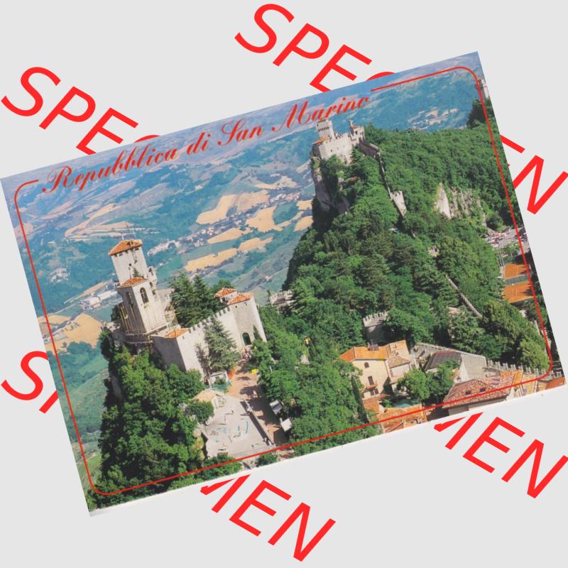 Ansichtskarte San Marino Die drei Türme von San Marino I.. Ansichtskarte / Postkarte aus San Marino allgemein in Farbe, im online Katalog für private Ansichtskarten-Sammler,... Sammlung