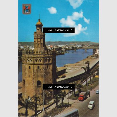 Ansichtskarte Spanien Sevilla, in Farbe / Color Der Torre del Oro steht in Sevilla. Ansichtskarte aus Spanien Sevilla in Farbe, im online Katalog für private Ansichtskarten-Sammler,... Sammlung