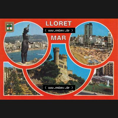 Ansichtskarte Spanien Costa Brava, Farbe/Color Lloret de Mar Costa Brava II.. Ansichtskarte aus Spanien Costa Brava in Farbe, im online Katalog für private Ansichtskarten-Sammler,... Sammlung
