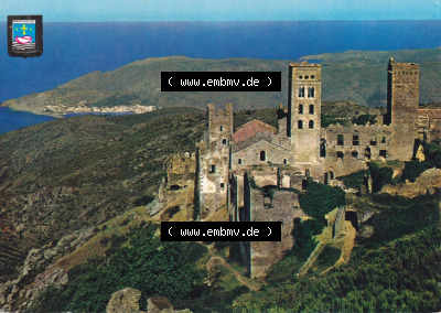 Ansichtskarte Spanien Allgemeine Übersicht in Farbe/Color: San Pedro de Roda. Ansichtskarte aus Spanien allgemein in Farbe, im... Sammlung