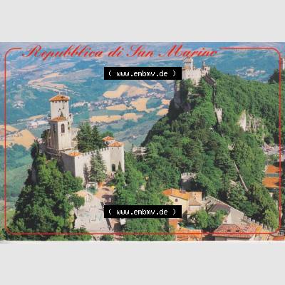 Ansichtskarte San Marino Die drei Türme von San Marino I.. Ansichtskarte / Postkarte aus San Marino allgemein in Farbe, im online Katalog für private Ansichtskarten-Sammler,... Sammlung