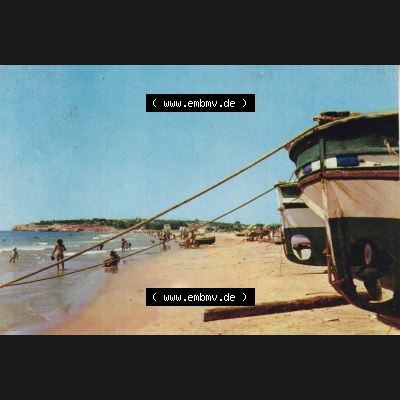 Ansichtskarte Spanien Allgemeine Übersicht in Farbe/Color: Torredembarra Strand in Spanien. Ansichtskarte aus Spanien allgemein in Farbe, im online Katalog für private... Sammlung