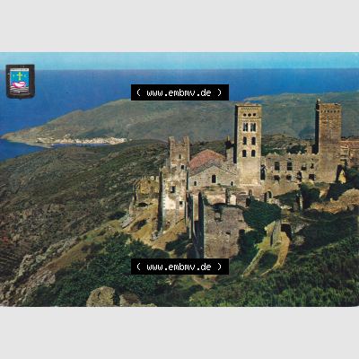 Ansichtskarte Spanien Allgemeine Übersicht in Farbe/Color: San Pedro de Roda. Ansichtskarte aus Spanien allgemein in Farbe, im online Katalog für private Ansichtskarten-Sammler,... Sammlung