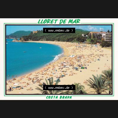 Ansichtskarte Spanien Costa Brava, Farbe/Color Lloret de Mar Costa Brava. Ansichtskarte aus Spanien Costa Brava in Farbe, im online Katalog für private Ansichtskarten-Sammler,... Sammlung